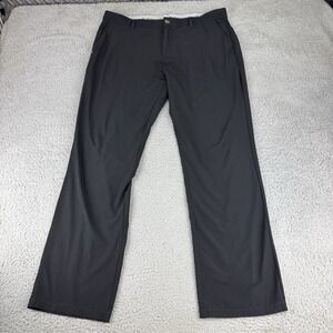 Adidas Golf Chino Pants Mens 36x31 Black Straight 360 San Francisco‎ Team Issued